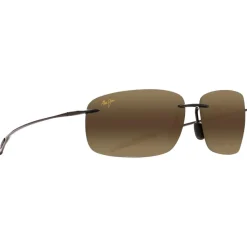 Lunettes de soleil Maui Jim Breakwall Noir Brillant Bronze