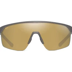 Lunettes de soleil Maui Jim Pāluna Matte Metal Light Brown Hawaii Glow MauiBrilliant