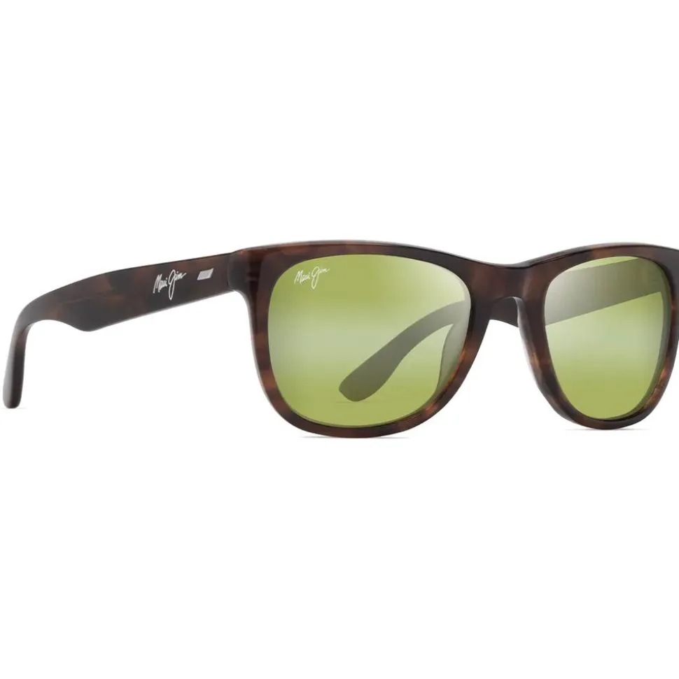 Lunettes de soleil Maui Jim Kikonia Shiny Melange Brown Havana Maui Ht Mineral Superthin