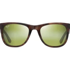 Lunettes de soleil Maui Jim Kikonia Shiny Melange Brown Havana Maui Ht Mineral Superthin