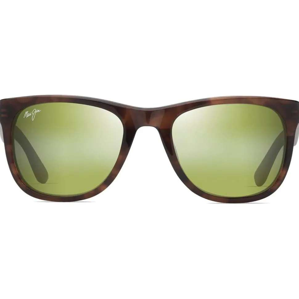 Lunettes de soleil Maui Jim Kikonia Shiny Melange Brown Havana Maui Ht Mineral Superthin