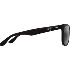 Lunettes de soleil Maui Jim Kikonia XL Matte Black Neutral Grey Mineral Superthin