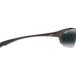 Lunettes de soleil Maui Jim Hot Sands Noir Brillant Gris Neutre Polycarbonate Bidegrade