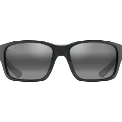 Lunettes de soleil Maui Jim Mangroves Noir Brillant Gris Neutral Grey Mineral Superthin