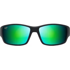 Lunettes de soleil Maui Jim Local Kine Soft Black Maui Green Minéral Superthin