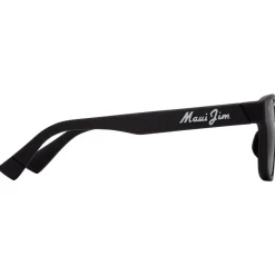 Lunettes de soleil Maui Jim Kuniahi Asian Fit Matte Black Neutral Grey MauiPure