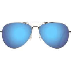 Lunettes de soleil Maui Jim Mavericks Silver Bleu Hawaï MauiPure