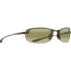 Lunettes de soleil Maui Jim Makaha Reader 1,5 Gris Fumé Translucide Maui Ht MauiBrilliant