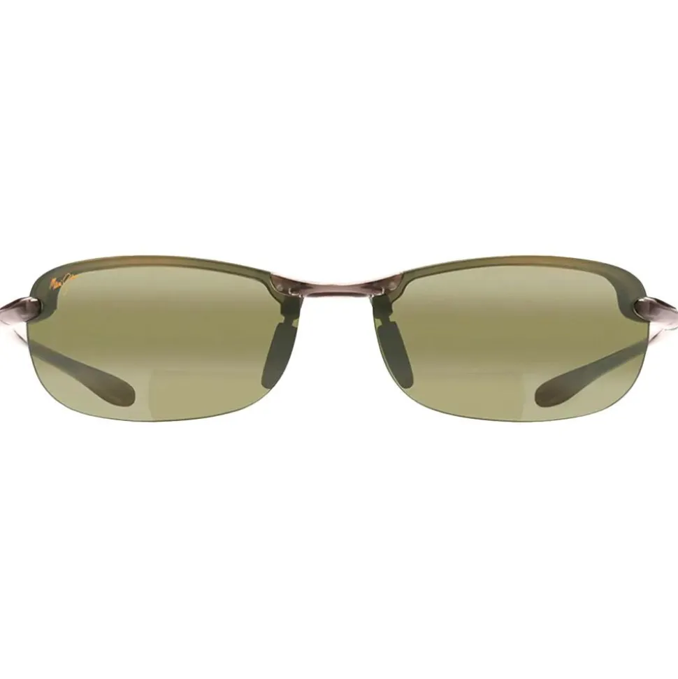 Lunettes de soleil Maui Jim Makaha Reader 1,5 Gris Fumé Translucide Maui Ht MauiBrilliant
