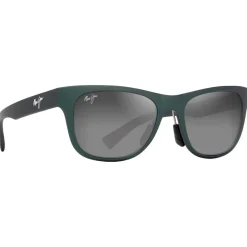Lunettes de soleil Maui Jim Kapeau Metal Matte Green Neutral Grey Mineral Superthin