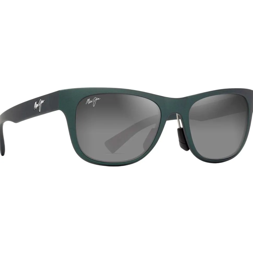 Lunettes de soleil Maui Jim Kapeau Metal Matte Green Neutral Grey Mineral Superthin