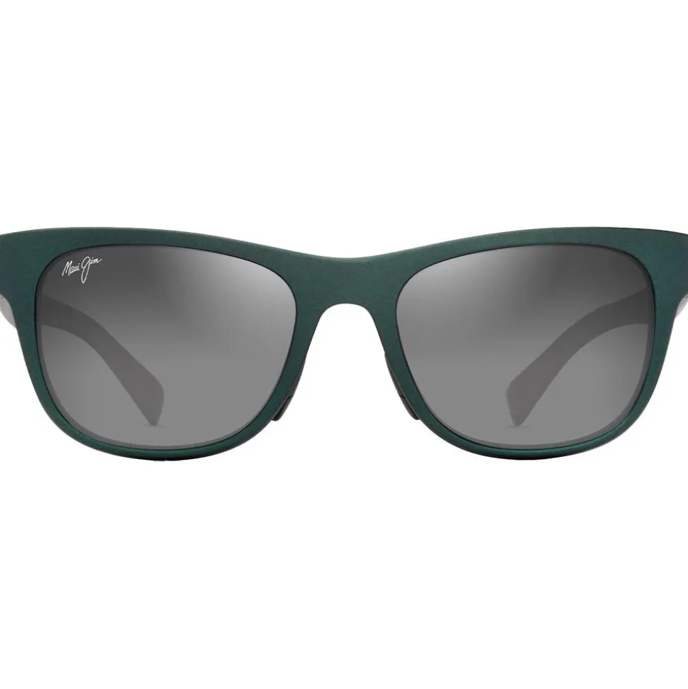 Lunettes de soleil Maui Jim Kapeau Metal Matte Green Neutral Grey Mineral Superthin