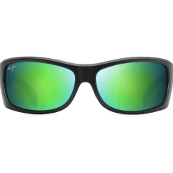 Lunettes de soleil Maui Jim Equator Noir Mat Olive MauiGreen Mineral SuperThin