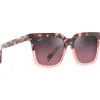 Lunettes de soleil Maui Jim Rooftops Tortue Rose Maui Rose Mineral Superthin