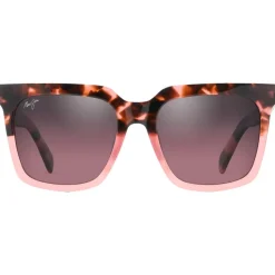 Lunettes de soleil Maui Jim Rooftops Tortue Rose Maui Rose Mineral Superthin