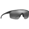 Lunettes de soleil Maui Jim Pāluna Matte Black Neutral Grey MauiBrilliant