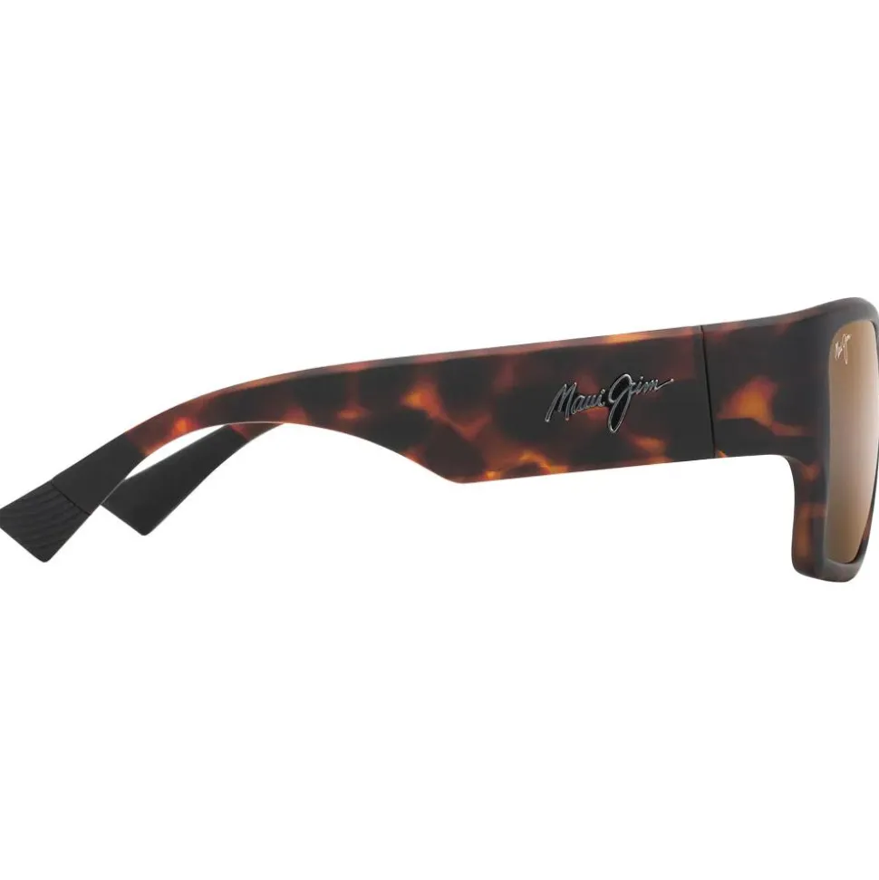Lunettes de soleil Maui Jim Ka'olu Havane Foncé Mat Bronze Hcl Minéral Superthin