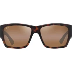 Lunettes de soleil Maui Jim Ka'olu Havane Foncé Mat Bronze Hcl Minéral Superthin