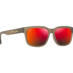 Lunettes de soleil Maui Jim Kopikala Mat Translucide Sand Hawaii Lava MauiPure