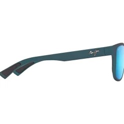 Lunettes de soleil Maui Jim Puakea Bleu arcelle Mat Bleu Hawaï Minéral Superthin
