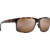 Lunettes de soleil Maui Jim Pokowai Arch Ecaille Olive Hcl Bronze MauiPure