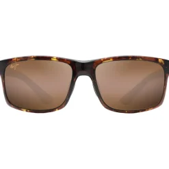 Lunettes de soleil Maui Jim Pokowai Arch Ecaille Olive Hcl Bronze MauiPure