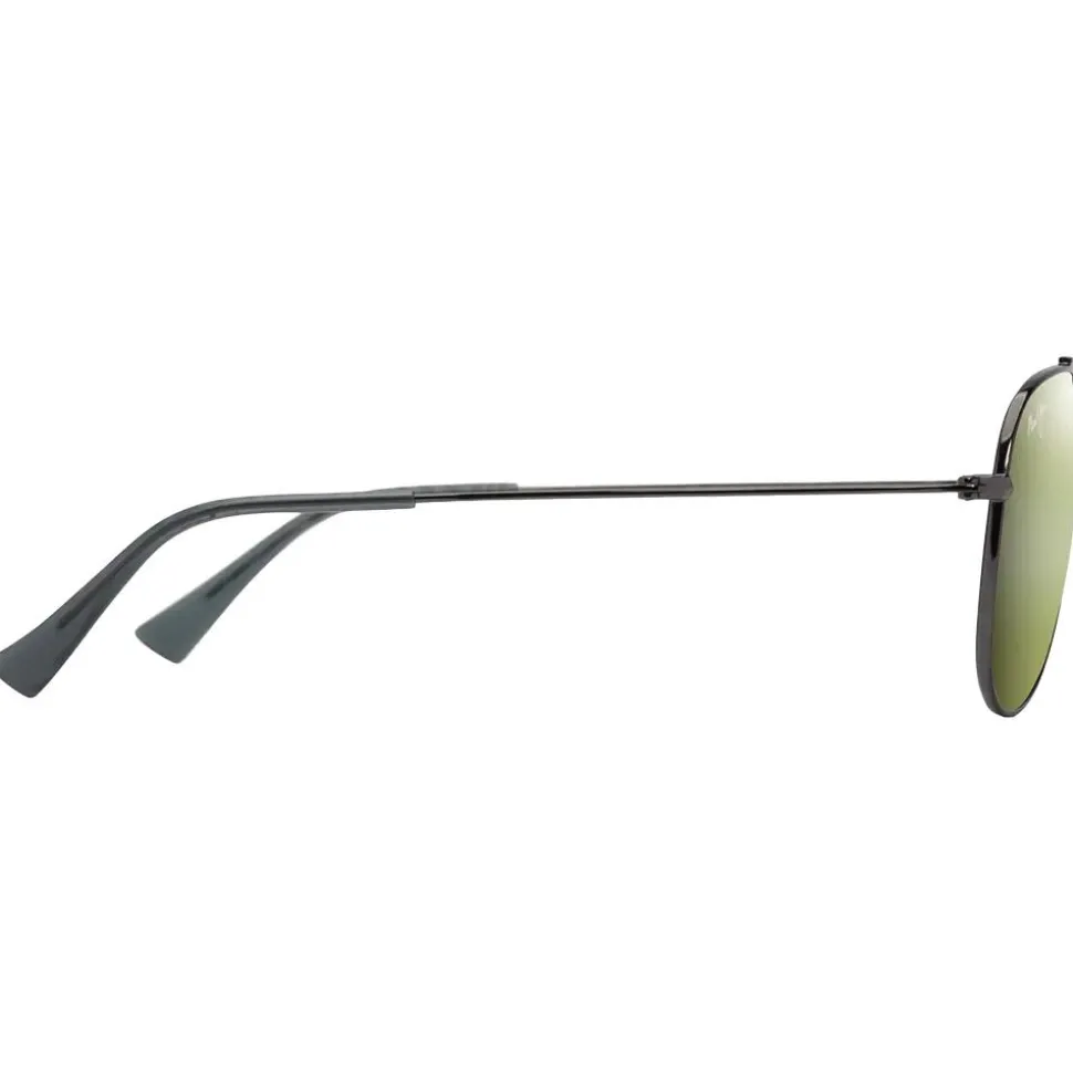 Lunettes de soleil Maui Jim Hauoli Ruthénium Foncé Brillant Maui Ht MauiPure