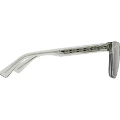 Lunettes de soleil Maui Jim Hiwahiwa Shiny Transparent Sage Green Neutral Grey Mineral Superthin