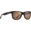 Lunettes de soleil Maui Jim Kikonia Shiny Dark Havana Hcl Bronze Mineral Superthin