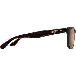 Lunettes de soleil Maui Jim Kikonia Shiny Dark Havana Hcl Bronze Mineral Superthin