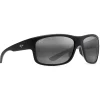 Lunettes de soleil Maui Jim Southern Cross Soft Black with Sea Blue and Grey Neutral Grey