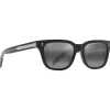 Lunettes de soleil Maui Jim Likeke Noir Crystal Neutral Grey Mineral Superthin