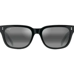Lunettes de soleil Maui Jim Likeke Noir Crystal Neutral Grey Mineral Superthin