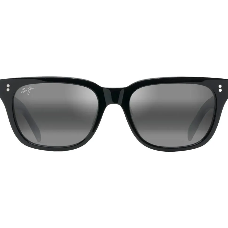Lunettes de soleil Maui Jim Likeke Noir Crystal Neutral Grey Mineral Superthin