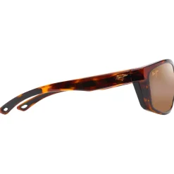 Lunettes de soleil Maui Jim Nuu Landing Ecaille Hcl Bronze Mineral Superthin