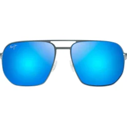 Lunettes de soleil Maui Jim Shark's Cove Gris Colombe Blue Hawaii MauiBrilliant