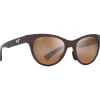 Lunettes de soleil Maui Jim Hulahe Metal Matte Brown Hcl Bronze Mineral Superthin