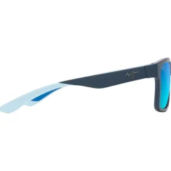Lunettes de soleil Maui Jim The Flats Bleu Marine Clair Blue Hawaii Mineral Superthin
