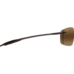 Lunettes de soleil Maui Jim Lighthouse Noir Brillant Hcl Bronze MauiPure