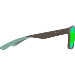 Lunettes de soleil Maui Jim The Flats Marron Menthe MauiGreen Mineral Superthin