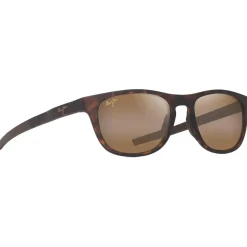 Lunettes de soleil Maui Jim Melemele Matte Dark Havana Bronze Hcl MauiUltra
