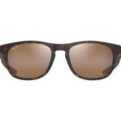Lunettes de soleil Maui Jim Melemele Matte Dark Havana Bronze Hcl MauiUltra