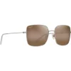 Lunettes de soleil Maui Jim Lipine Shiny Light Gold Bronze Hcl MauiPure