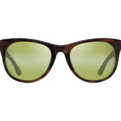 Lunettes de soleil Maui Jim Koaniani Asian Fit Shiny Melange Brown Havana Maui Ht Mineral Superthin