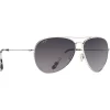 Lunettes de soleil Maui Jim Mavericks Argent Gris Neutre MauiPure