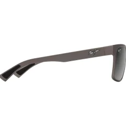 Lunettes de soleil Maui Jim Hoopili Metal Matte Grey Neutral Grey Mineral Superthin