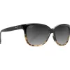 Lunettes de soleil Maui Jim Starfish Black Tortoise Gris Neutre Mineral SuperThin