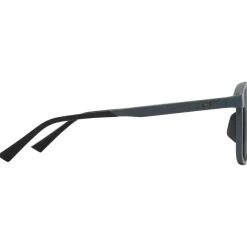 Lunettes de soleil Maui Jim Makuahine Asian Fit Gris Foncé Mat Neutral Grey Minéral Superthin