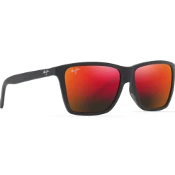 Lunettes de soleil Maui Jim Cruzem Black Matte Hawaii Lava ST