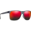 Lunettes de soleil Maui Jim Pailolo Gris Mat Translucide Hawaii Lava MauiPure